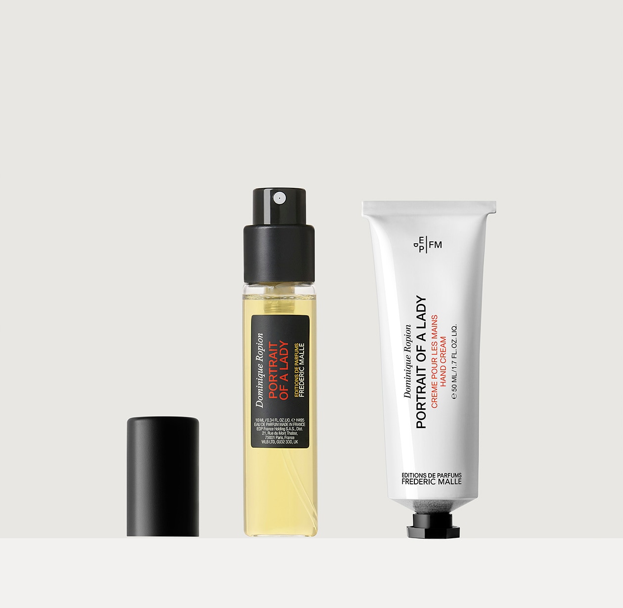 PORTRAIT OF A LADY TRAVEL SET by Dominique Ropion, PORTRAIT OF A LADY, 10 ml & 50 ml